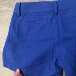 Lilly Pulitzer  The‎ Callahan Casual Cotton Royal Blue Golf Lounge Shorts Sz 0 Photo 4