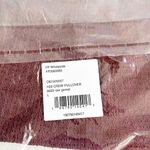 Free People  H2O Crew Pullover Sweater Raw Garnet Size Large Photo 5