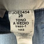 Joe’s Jeans Women’s Sz 26 Light Wash Denim High Rise Wide Leg Jeans in Mariah Blue Photo 5