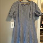 Calvin Klein Gingham V-Neck Women's dress Photo 2