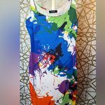 CHICME Graphic Bodycon Dress, Medium Small mark Blue Photo 0