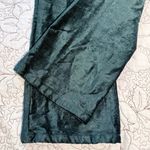 Free People  High Time Velvet Kick Flare Pants – Jewel Green Boot Crop Sz 27💛 Photo 6