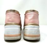 Pink glitter slip on tennis shoes, size 9 Photo 6