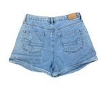 American Eagle  High Rise Mom Short Cuffed Jean Shorts Photo 4