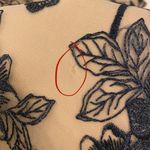 Gal Meets Glam Rosemary Floral Embroidered Midi Dress Sz 2 Photo 5