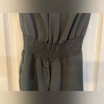 Black Strapless Pant Romper, Size S Photo 1