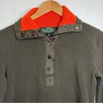 Ralph Lauren Lauren Active Half Snap Pullover Sweater Shirt Women’s Size Large Photo 1