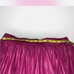 Hudson Gray  Women’s Metallic Pink Pleated Mini Skirt Size Large Photo 1