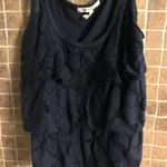 Aeropostale  navy tank top with lace. Photo 1
