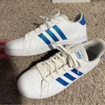 Adidas blue glitter  shoes Photo 1