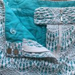 Loft Lace High Waist Turquoise White Shorts Photo 11