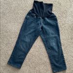 Motherhood Maternity Oh Baby By  Pregnancy Jean Capris With Belly Band | Medium Photo 0