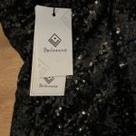 Berlin Nova  Black Sequin Dress Photo 5