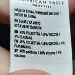 American Eagle  Women Size Medium Multicolor Muted Striped Long Sleeve Mini Dress Photo 4