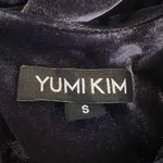 Yumi Kim  Purple Velvet Tie Waist Dress New Small Photo 7