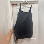 SKIMS  Size 3X Swim Tank Dress in Gunmetal Gray SW-DRS-0005 NWT Photo 1