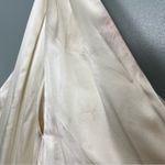 NWT NILI LOTAN Edwige Halter Keyhole Silk Top *stained* Ivory Women’s XL Photo 6