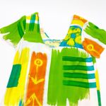 Jams World Vintage Hattie Drop Waist Ruffle Hawaiian Aloha Dress Floral Icon Photo 3