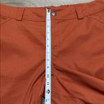 Duluth Dry On The Fly Mid Rise Hiking Work Casual Cargo Shorts Brick Red Size 12 Photo 9