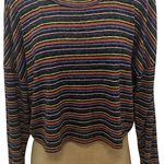 Wild Fable Cropped Striped Long Sleeve Photo 0