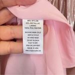 COREY LYNN CALTER Metallic Pink Tiered A Line Brita Skirt Size XS‎ Femenine Photo 4