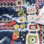 Johnny Was Vember heavily embroidered velvet burnout dress NWT Photo 12