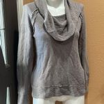 Lucky Brand  light brown cowl neck sweater Photo 2