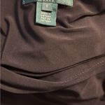 Lauren Ralph Lauren Black and White Floral Long Sleeve Dress Size 8 Photo 1