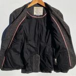 Anthropologie Cartonnier Women’s Heathered Grey Sweater knit Blazer Jacket Sz S Photo 2