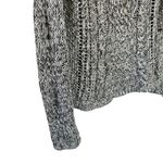 Free People Pegasus Yarn Linen Wool Alpaca Blend Pullover Gray White Size Small Photo 3