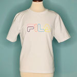 FILA Women’s Small White‎  T-Shirt Photo 0