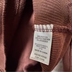 Heart Hips Brown Fitted Crop Long Sleeve Top Sz S Photo 6