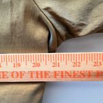 London Fog  Metallic Tan Trench Coat Classic Full Length Outerwear Women Photo 9