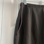 Giorgio Armani  Le Collezioni‎ Chocolate Brown Midi Skirt Size 10 Wool Blend Photo 3