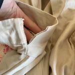 Tradlands Finn Short Sleeve Utility Jumpsuit Belted in Natural Canvas Medium Tan Photo 4