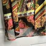 NY&Co Women’s Boho Print Sleeveless Neck Tie Tunic/Mini dress Photo 3