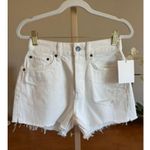 ETICA Fern High Rise Short Vintage White NWT Size 25 | Retail $138 | Sold Out Photo 2