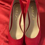 Unisa Heels Chic Red Suede Women's Heels 7 1/2 M Photo 4