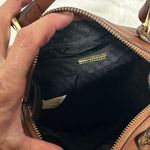 Steve Madden  Brown Satchel-Crossbody with Floral Scarf Photo 12