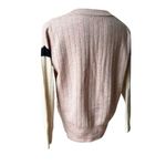 Madewell  Striped Bowden Henley Sweater in Coziest Yarn, Sz XS Photo 5