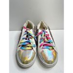 Madden Girl Steve Madden Girls Sneakers Jrize Sz 5 Multicolor Sequin Detailed Lace Up Style Photo 1