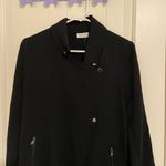 New York & Co. NWOT New York &‎ Company women’s solid black button stretch jacket medium Photo 1
