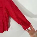 Anthropologie  Maeve Linen Buttondown Shirt Size Small Petite Photo 4