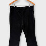 Free People In My Feelings Stretch Velveteen Crop Bootcut Jeans Size Large Photo 3