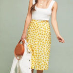 Faithfull the Brand Faithful‎ the Brand Marin Midi Skirt Constance Button Front Floral 8 L Photo 0