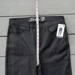 Seven7 NWT  Ultra High Rise Skinny Sparkle Coated Jeans Size 12 Photo 5