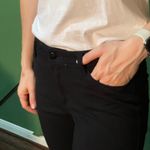 Larry Levine Black Stretchy Slacks Photo 2