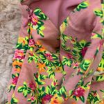 Dance & Marvel Floral Print Strapless Dress in size small Photo 6