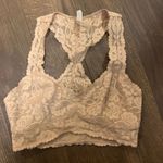 Free People Intimately  nude lace racer back XS bralette Photo 1