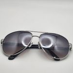 Foster Grant  Asher Silver & Black Aviator Sunglasses Photo 3